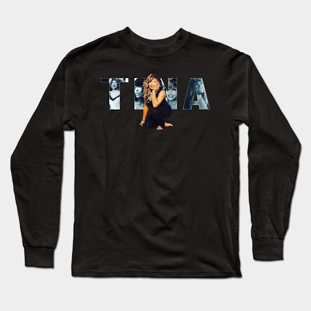 Tina 80s Long Sleeve T-Shirt by MisterPumpkin